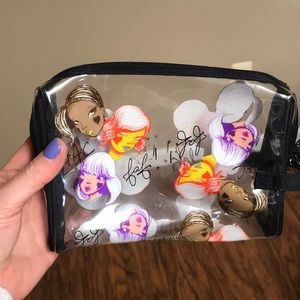 Mac cosmetics limited edition FAFI make up bag.